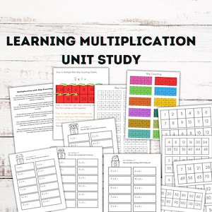 Learn to Multiply Printable Multiplication Charts with Practice Worksheets 1 to 12, 1st-4th Grade Math Worksheets, 0-12 Multiplication Table