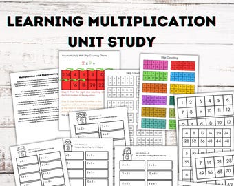 Learn to Multiply Printable Multiplication Charts with Practice Worksheets 1 to 12, 1st-4th Grade Math Worksheets, 0-12 Multiplication Table