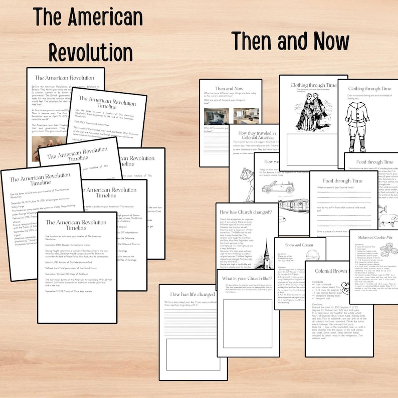 Mega Bundle American History Busy Book Homeschooling Preschool Learning ...