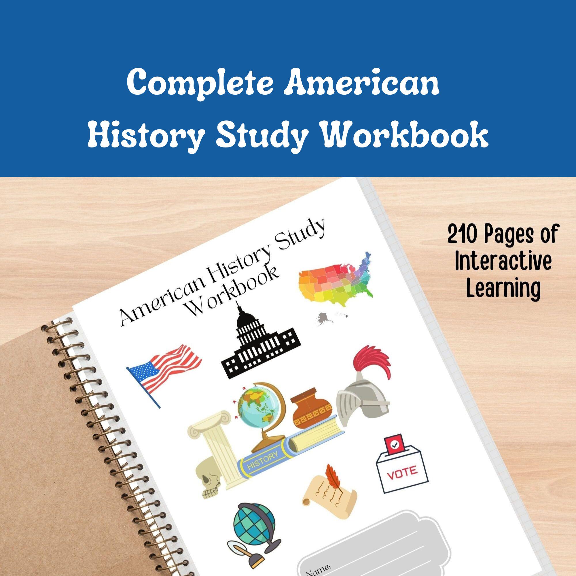 Mega Bundle American History Busy Book Homeschooling Preschool Learning ...