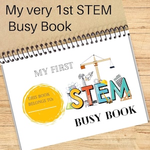 STEM Kit Activities STEM Homeschool Learning DIY stem Activities for kids Science and Engineering Projects for kids Stem Learning Binder Kid