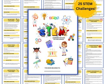 Mega Bundle STEM Kit Activities - STEM Homeschool Learning - DIY stem Activities for kids - Science and Engineering Interactive Projects