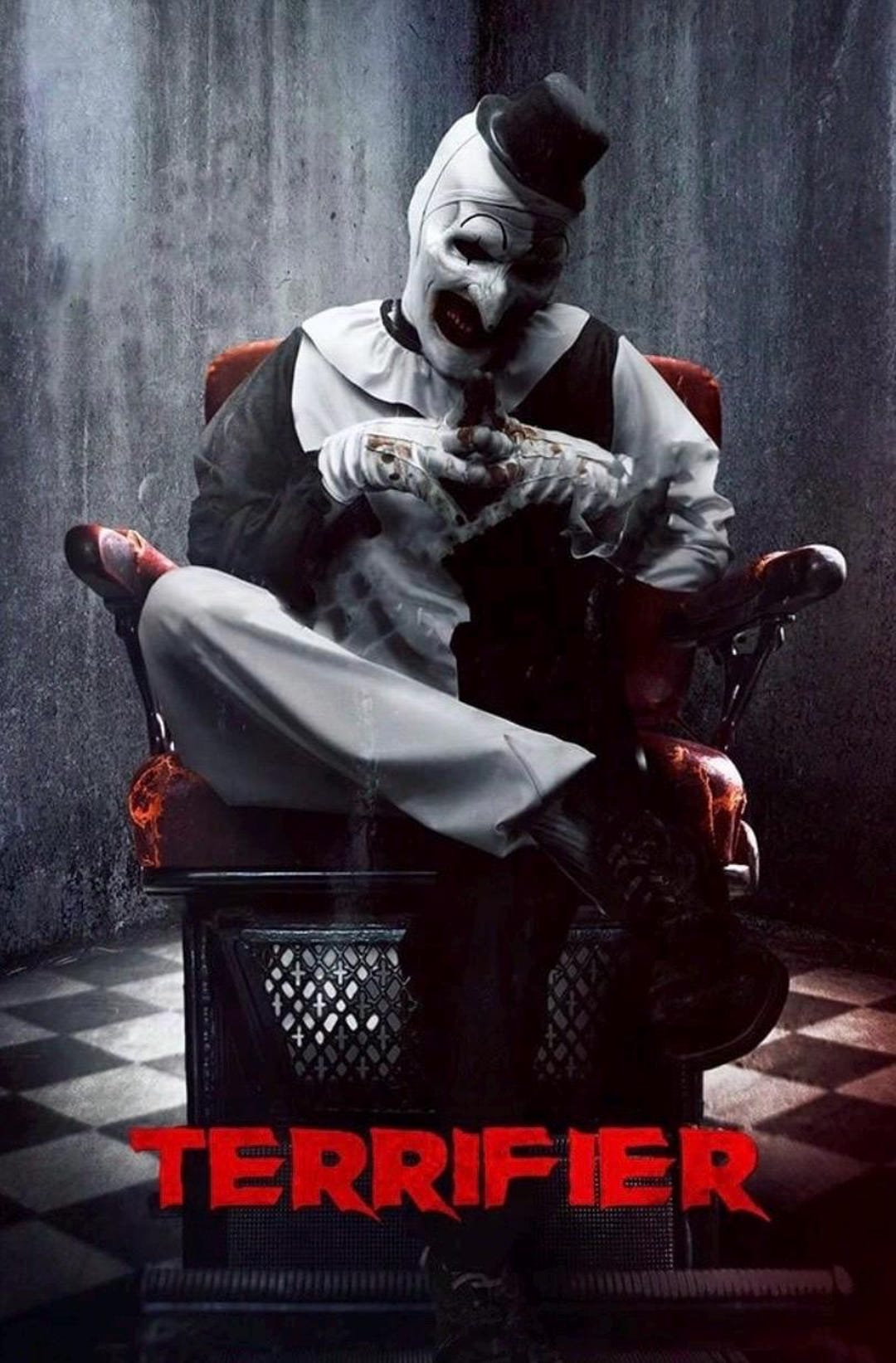 Terrifier Art The Clown Movie Poster Etsy UK Terrifier Art The Clown Movie Poster Etsy UK
