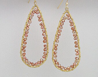 FREE SHIPPING Austrian crystal Drops in Brass On Sale Now