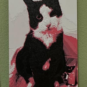 Transform your photo into a 3D printed painting