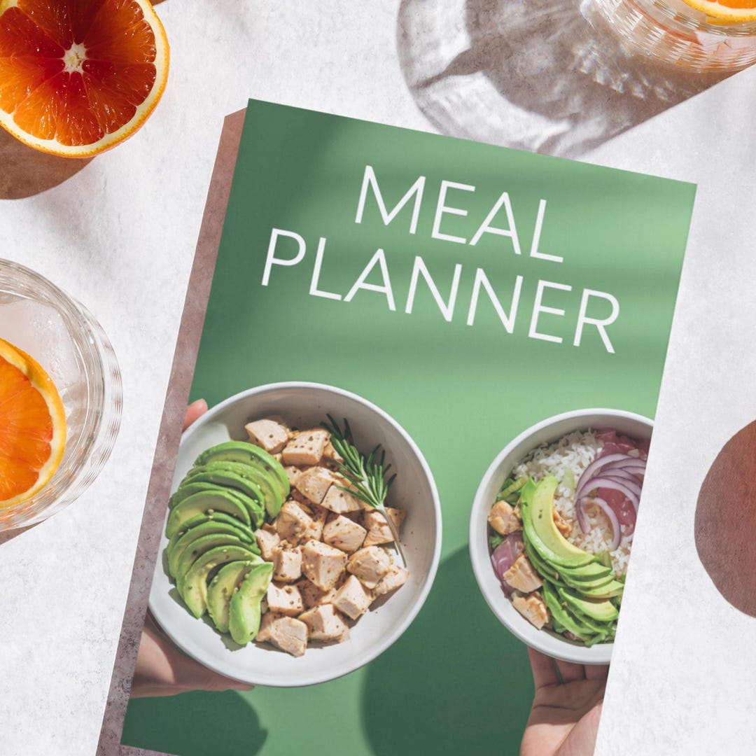 Monthly & Daily Meal Planner Printable PDF – Healthy Meal Tracker ...