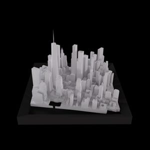 Nueva York - World Trade Center / Miniatura / Modelo para impresión 3D