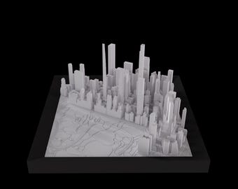 New York - Central Park | Miniatuur | 3D-afdrukmodel