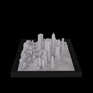 New York - Hudson Yards / Miniatura / Modello di stampa 3D