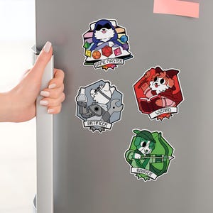 Custom Classes D&D RPG Sticker Vinyl, Dungeons and Dragons Gift Tee for Men Women, Gamer , Rogue Love Sticker, Mental Health DM Gift PT01.C