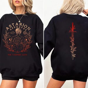 Astarion Sweatshirt: Baldurs Gate 3 Comfort Colors Gamer Gift