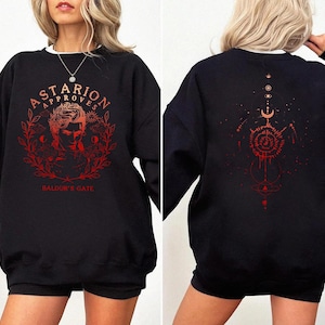 Comfort Colors Astarion Sweatshirt: Baldur&#39;s Gate 3 Gamer Tee