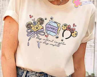 Coquette Bow Disney Winnie The Pooh Shirt, Pooh Bear Headband Family Vacation, Pooh Honey & Co Disney Girl Trip Shirt, Pooh Birthday Girl