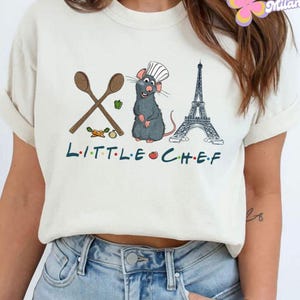 Disney Ratatouille Little Chef Remy Shirt, Ratatouille Chef Remy Rat Paris France Gusteau&#39;s, Anyone Can Cook Remy, Disney Epcot Family Trip