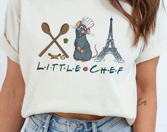 Disney Ratatouille Little Chef Remy Shirt, Ratatouille Chef Remy Rat Paris France Gusteau's, Anyone Can Cook Remy, Disney Epcot Family Trip