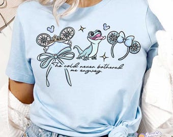 Coquette Bow Disney Frozen Shirt, Princess Queen Elsa Olaf Disney Girl Trip Shirt, Elsa Birthday Girl, WDW Disneyland Family Vacation 2025