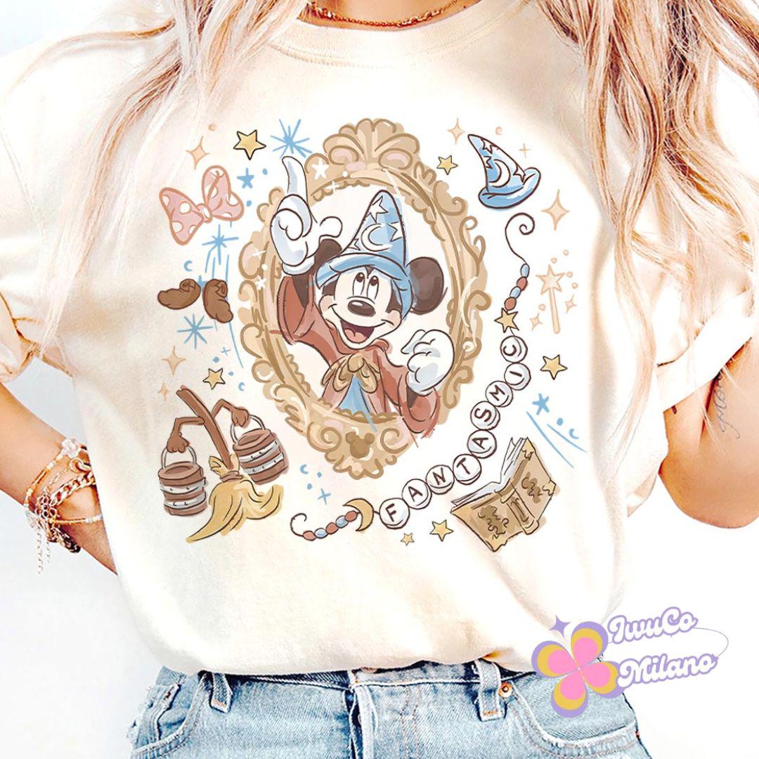 Coquette Bow Bracelet Disney Fantasia Shirt, Fantasia Sorcerer Mickey Wizard Disney Girl Trip Shirt, Walt Disney World Disneyland Fantasmic