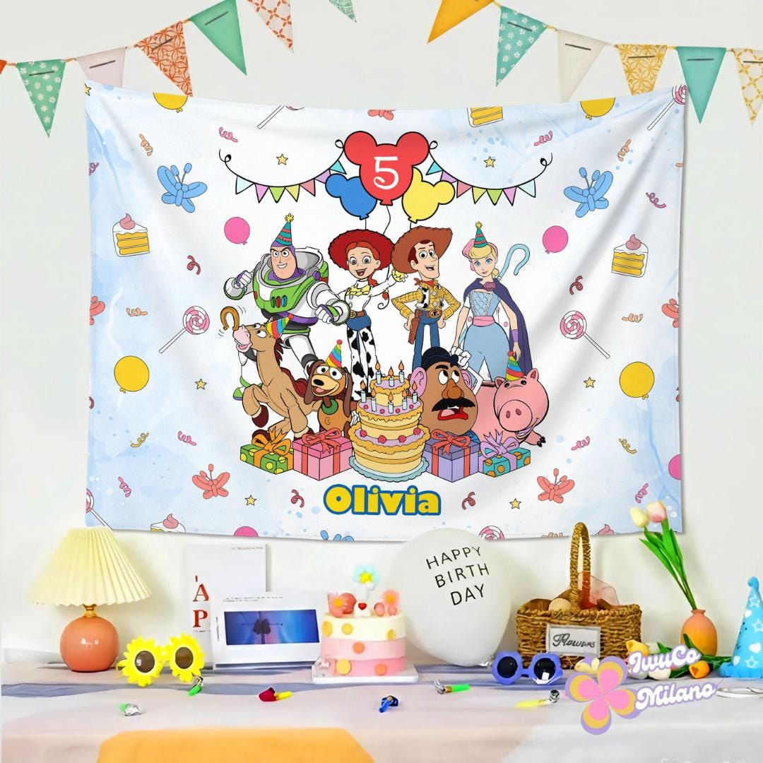 Toy Story Tapestry - Etsy