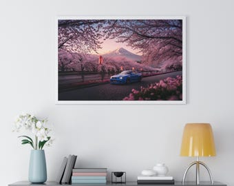 Scania Skyline GTR R34 Poster: JDM Street Racing Car Art (Digitaler Download)