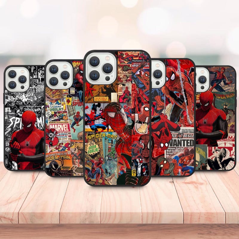 Spiderman Phone Case - Etsy