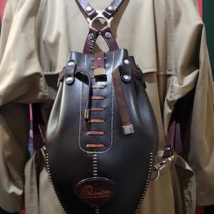 Sac, cuir, sac à dos, fait main, France, artisanal, cousu main, original, sacs hommes, sacs femmes, père, fête, cadeau, noel