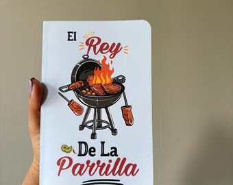 El Rey De La Parrilla Father's Day Card | Funny Mexican BBQ Greeting Card