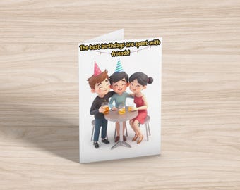 Twizler Carte Humoristique Avec Fat Cat, Vieille Dame Et D'escalier