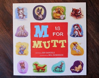 M is for Mutt | ABC Kid's Book | Learn the alphabet with dog breeds! | Flimflammery