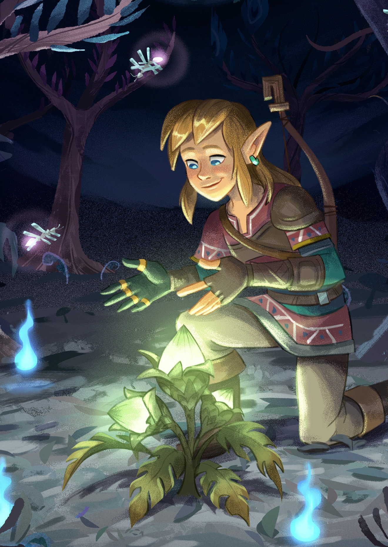 Link in the Depths | Tall Fine Art Print | 6x12 | 13x19 | Tears of