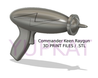 Commander Keen Raygun 3D Print File for Cosplay