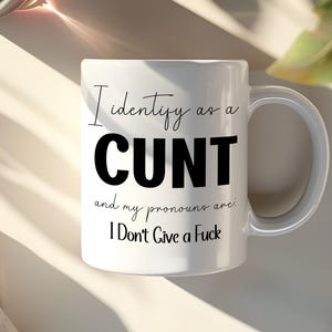 Cheeky Cunt Mug | Rude Humour Gift | Playful Cuss Word Cup | Sarcastic Sipper | Naughty Desk Decor Inappropriate Office Mug For Best Mate