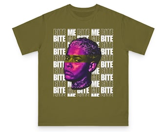Bite Me Tシャツ | レトロポップアートグラフィックTシャツ