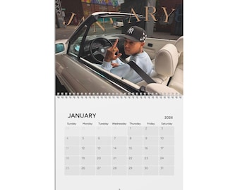 KWNフォトウォールカレンダー2026｜カスタムマンスリープランナー