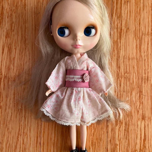 Cherry Blossom Wa Loli Lolita dress for Blythe