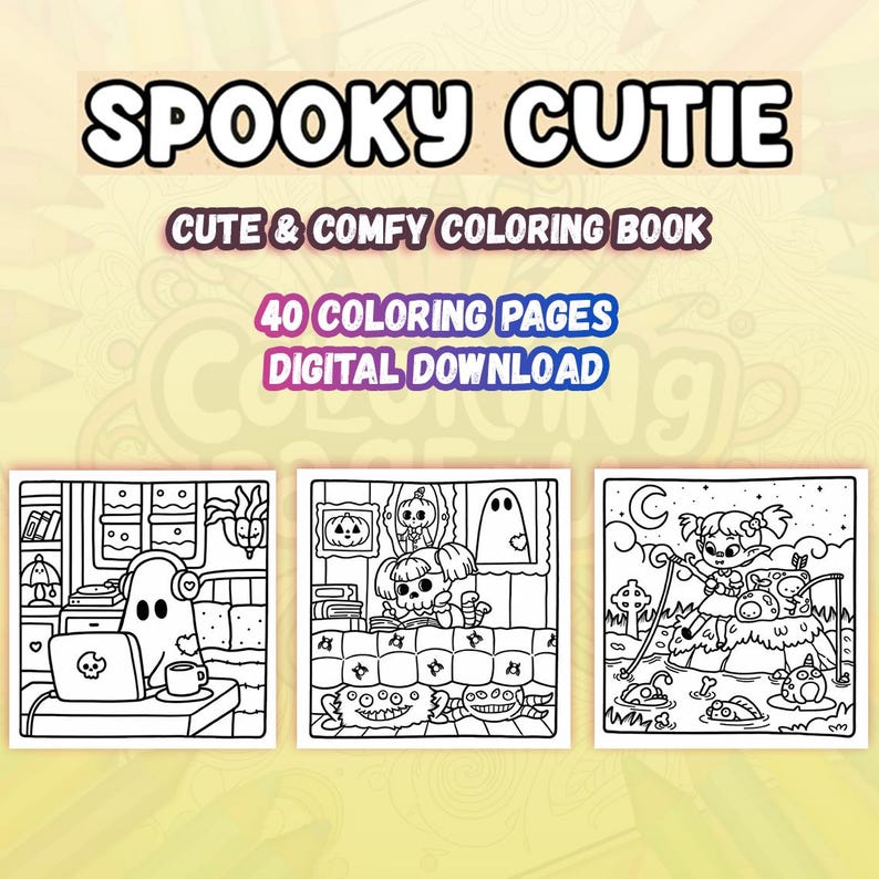 Coco Wyo Coloring Book Pages Spooky Cutie, Coco Wyo Coloring Book ...