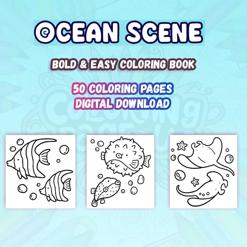 Coco Wyo Coloring Books Ocean Scene, Coco Wyo Coloring Pages, Coco Wyo ...