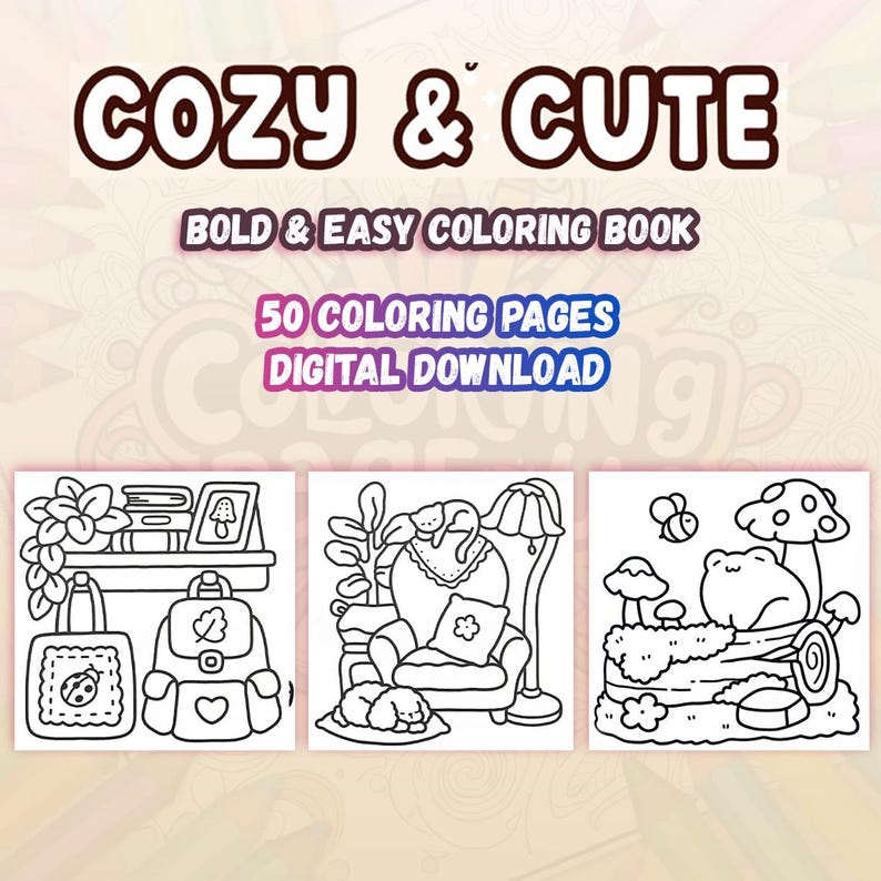 Coco Wyo Coloring Book Bundle, Coco Wyo Little Corner, Coco Wyo Girl Moments, Fuzzy Hygge ...