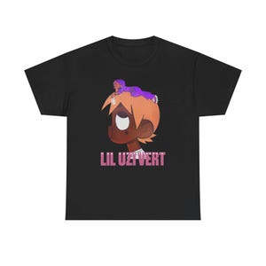 Lil Uzi Vert Rapper Tee, Unisex Heavy Cotton T-Shirt, Hip Hop Fan Shirt, Music Lover Gift, Urban Streetwear, Concert Merch