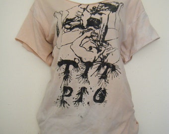 Ultra RARE Heavy Metal Band TIT PIG T-shirt, size m