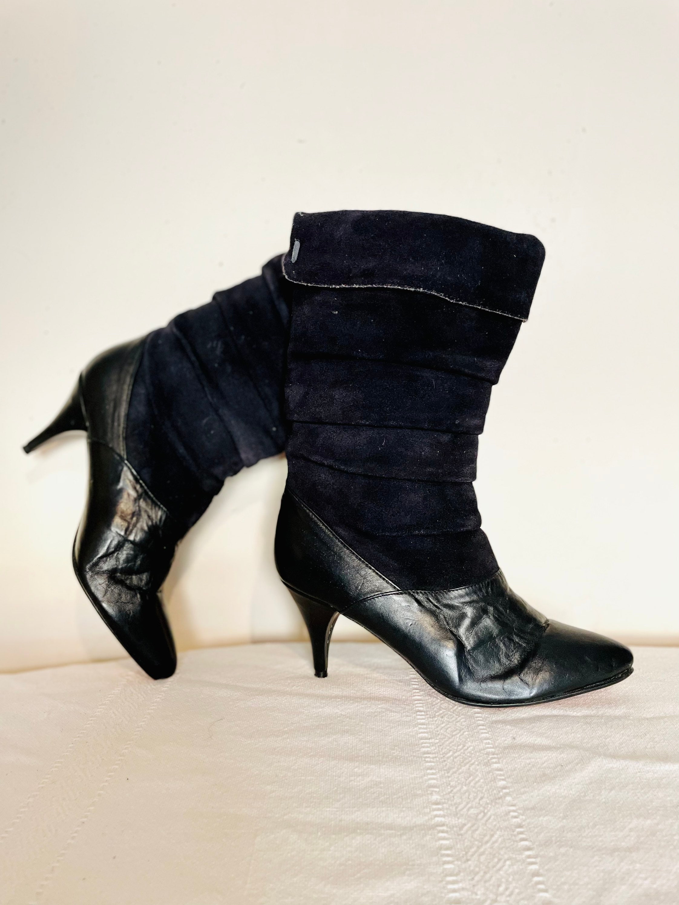 Low-heel boots · Black · Boots And Ankle Boots