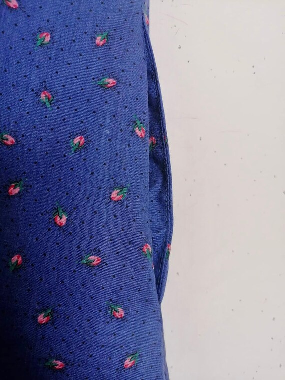 Vtg 70s GUNNE SAX Style Floral PRAIRIE Hippie Dress /… - Gem