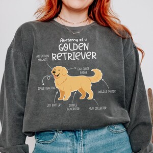 Golden Retriever-tröja, rolig gåva för hundälskare, Golden Retriever-tröja för mamma och pappa