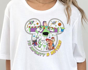 Toy Story Shirt, To Infinity and Beyond Shirt, Woody Shirt, Buzz Lightyear Shirt, Toy Story Matching Shirt, Disney Trip 2025 Shirt, D057