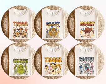 Bijpassend shirt van Winnie de Poeh-personages, shirt Disney Flower and Garden, shirt Epcot Pooh, shirt Disney Pooh, shirt Disney Pooh, Teigetje Iejoor, D024
