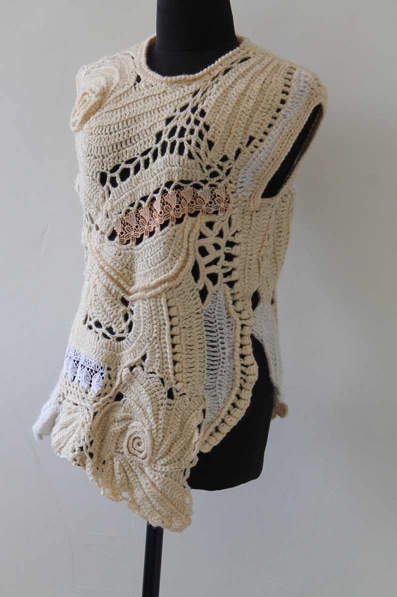 boho crochet sweater