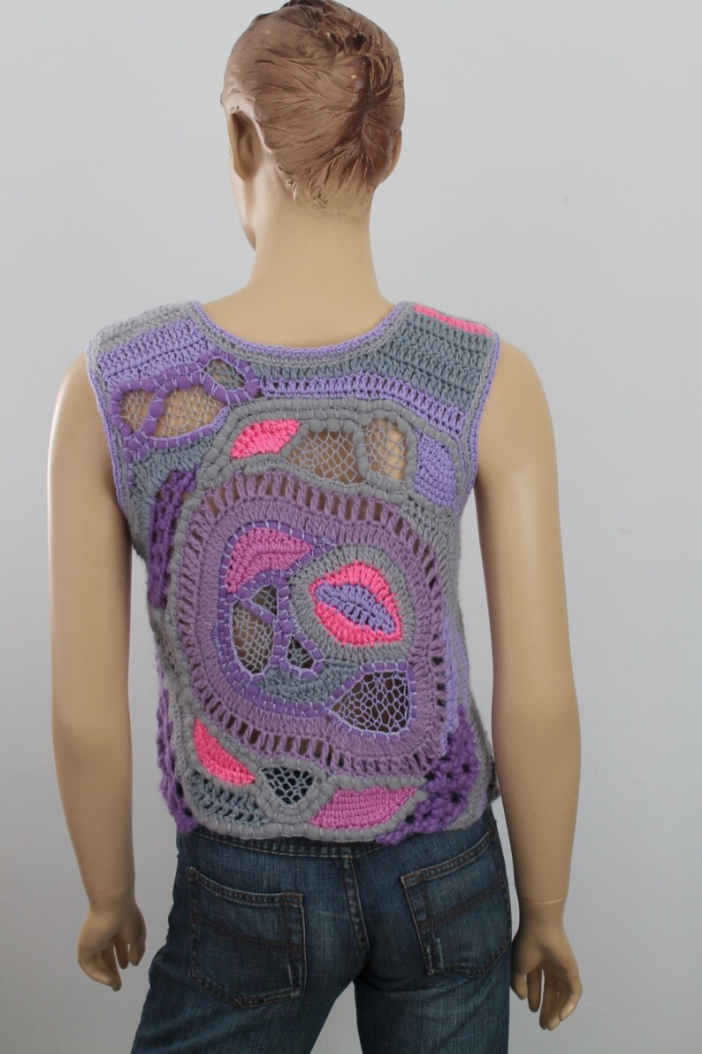 boho crochet sweater