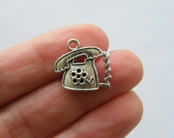 2 navire sur la haute mer pendentifs antique ton argent TT67