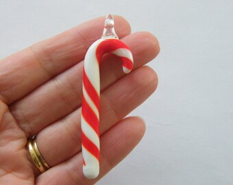 Festive Lampwork Candy Cane Tutorial
