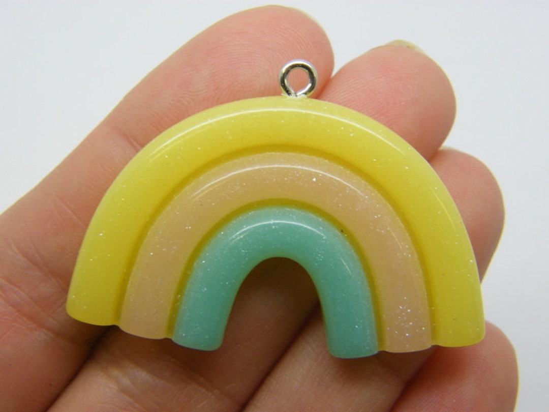 SUNNYCLUE 1 Boîte 40Pcs 10 Styles Charmes Licorne Alliage Émail