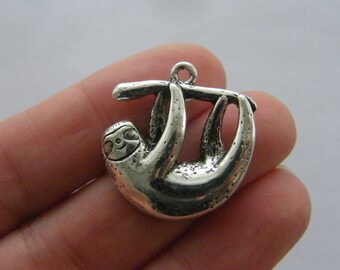 BULK 20 Faultier Charms Antik-Silber-Ton A757 - SALE 50 % SALE